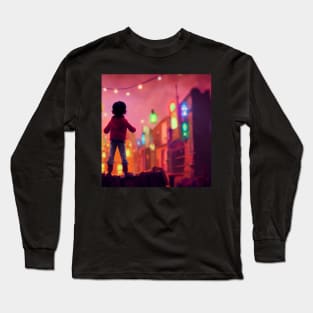 Coco Inspired Artwork Long Sleeve T-Shirt